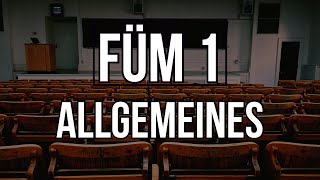 Allgemein  FÜM 1  Hehenberger Rechtskurse [upl. by Pier550]