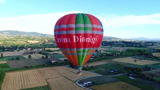 Hot Air Balloon Rides in Italy  Things to do Assisi Umbria [upl. by Kerman]