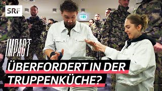 Kochen für die Schweizer Armee – Ist das die härteste Funktion im Militär  Impact  SRF [upl. by Bascomb73]