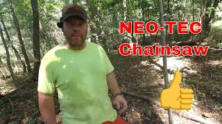 STIHL 038 Clone NEOTEC NS872 Earns Its Keep Trail Maintenance [upl. by Silsby]