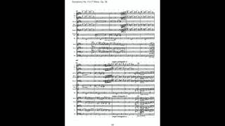 Tchaikovsky  Symphony No 4 Score [upl. by Spohr378]