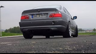 BMW E46 330ci with Inside Performance Exhaust ala´ M3 CSL Look [upl. by Saisoj]