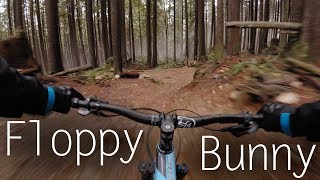 FLOPPY BUNNY  North Shore Downhill Mountain Biking on Fromme [upl. by Annaek969]