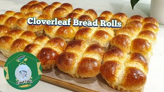 Cloverleaf Bread RollsHow to make cloverleaf bread rolls food4hjobymomc [upl. by Leval247]