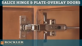 Rocklers Salice Hinge and Plate for Overlay Doors [upl. by Brie]