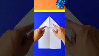 viral spinning paper plane  how to make a helicopter paper plane  rotating and flying plane [upl. by Sueddaht468]