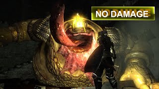 NO DAMAGE Demons Souls Remake Adjudicator Boss [upl. by Truk]