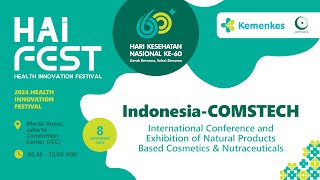 INACOMSTECH Intl Conference amp Exhibition of Natural Products Based Cosmetics amp Nutraceuticals [upl. by Ahsina]