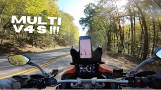 RIDE ON  Multistrada V4S Update amp Cherohala Skyway [upl. by Onaimad181]