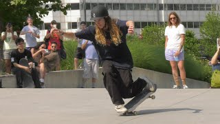 ANDY ANDERSON FLATGROUND SKATEBOARDING  JACKALOPE MISSISSAUGA 2024 [upl. by Qifahs851]