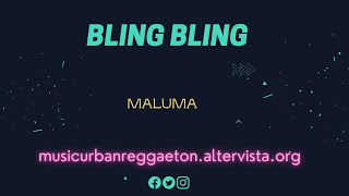 🎶 Bling Bling  Maluma🎙️Letra  Traduz Italiano  Latin Songs​ 🎼 [upl. by Allie]