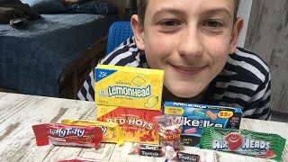 ASMR Eating Hard Candy And Whispering [upl. by Alarick]