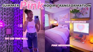 Extreme Room Makeover 2023  tiktok  pinterest inspired room transformation  decorate with me [upl. by Erdnaet376]