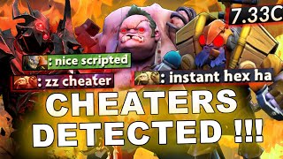 Dota 2 Cheaters  10 CHEATERS with FULL PACK OF SCRIPTS  733c [upl. by Ayyidas578]