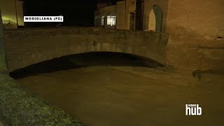 ALLUVIONE EmiliaRomagna il sindaco di Modigliana quotHo detto ai cittadini di salire ai piani altiquot [upl. by Tobey]