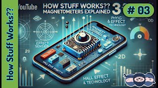 How magnetometer works  Working of magnetometer in a smartphone  MEMS inside magnetometer [upl. by Ferren]