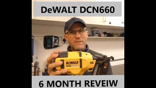 DeWALT DCN660 nail gun 6 MONTH REVIEW [upl. by Halbeib]