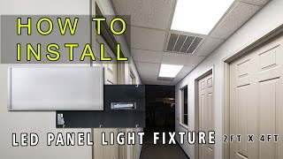 How to install LED Panel [upl. by Bissell]