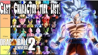 Xenoverse 2 Cast Character Tier List Where Is Your Main Ranked Part 1 [upl. by Ignatzia]