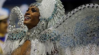 Rios carnival in full swing with elite samba school parades [upl. by Nobie]