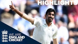 Bumrah Brilliant as Curran Gives England Hope  England v India 4th Test Day 1 2018  Highlights [upl. by Kcirdehs]