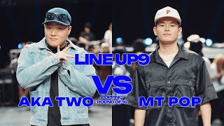 AKA TWOKR vs MT POPVNㅣPOPPING Round of 16  4ㅣ2024 LINE UP SEASON 9 [upl. by Jasik]