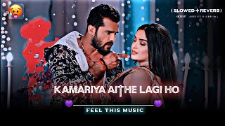 Kamariya Aithe Lagi Ho  Slowed  Reverb  Khesari lal Yadav Lofi Songs Palang Sagwan Ke [upl. by Epilihp]