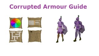 OSRS Corrupted Armour Guide  Christmas Corrupt Cluefest  Fashionscape  Quick [upl. by Atinav]