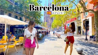 Barcelona Spain 🇪🇸  4KHDR Walking Tour ▶228min [upl. by Ortiz526]