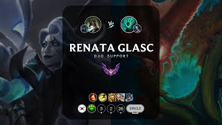 Renata Glasc Support vs Thresh  KR Master Patch 148 [upl. by Asilak]