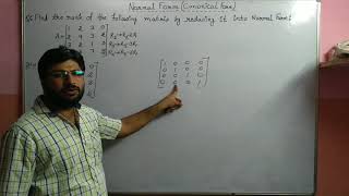 Noraml FormRank Of Matrix Matrix L21 [upl. by Leanard149]