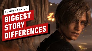 Resident Evil 4 Biggest Story Differences [upl. by Noirret]