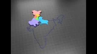 India states wise animation V7 [upl. by Matheson48]