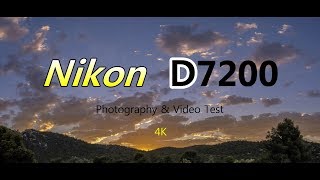 Nikon D7200 Test in 4K [upl. by Christan]