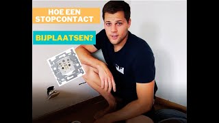 Hoe een stopcontact bijplaatsen [upl. by Casandra233]