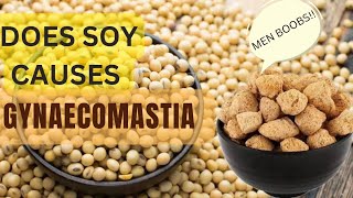 DOES SOY CAUSES GYNAECOMASTIAstayhealthy soyabean soyprotein gynecomastia mtsinfo [upl. by Akila]