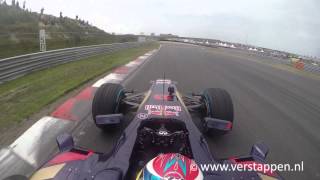 Max Verstappen vs Jos Verstappen exclusive onboard footage at Italia a Zandvoort 28062015 [upl. by Toth36]