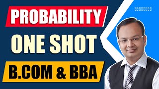 Probability One Shot  Business Statistics  Bcom amp BBA  What is Probability  Probability Meaning [upl. by Petua]