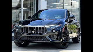 2022 Maserati Levante Modena For Sale WalkAround Quick Tour at Carmel Motors Indy [upl. by Inatsed]