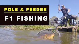 Fishing for F1s on POLE and Feeder at Lindholme Lakes [upl. by Ahsenek]