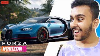 🔴 LIVE  MeDROID  CUSTOMIZING MY ALL NEW FASTEST BUGATTI CHIRON 🔥FH5 LIVE [upl. by Wiebmer]