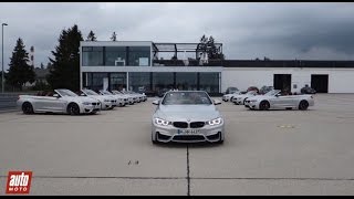 2015 BMW M4 cabriolet  essai AutoMoto [upl. by Parris]