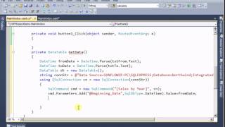 RDLC Report in WPF Application C code [upl. by Jaine961]