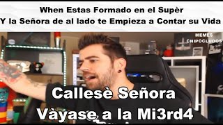 Cállese señora váyase a la Mrd Auronplay meme MEMES DE AURONPLAY 2 [upl. by Filide951]