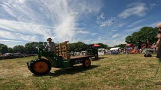 Bloxham steam rally tractor parade 2024 [upl. by Rudich]