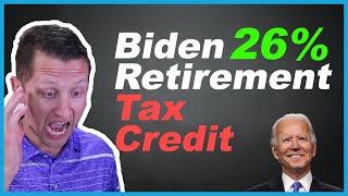 Biden Retirement Plan Proposal tax credit [upl. by Niwdog386]