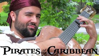 PIRATES OF THE CARIBBEAN quotHes A Piratequot Meets Classical Guitar [upl. by Laefar707]