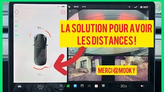 La SOLUTION pour avoir les distances sur les TESLA livrées récemment [upl. by Ardnayek]