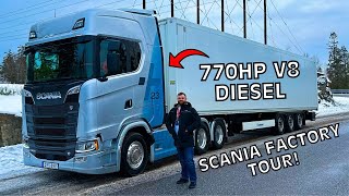 Driving the SCANIA 770S Most POWERFUL Semi Truck in the WORLD [upl. by Coit]