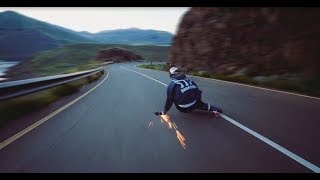 Epic downhill longboarding on higest speed Gravity Dogz [upl. by Ripleigh]